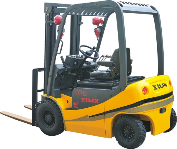 The Xilin AC electric explosion-proof forklift.