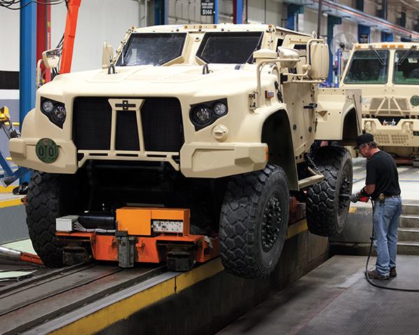Oshkosh attributes much of its success to the JLTV