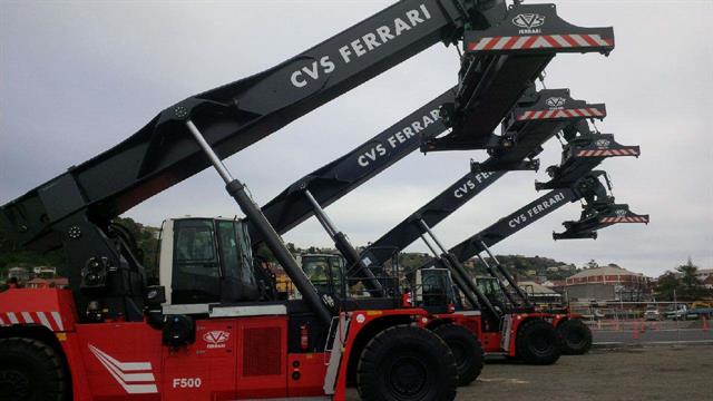 CVS Ferrari is active in container handling equipment.