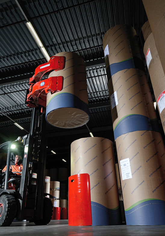 Bolzoni Paper Roll Clamp