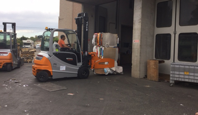 Bolzoni Auramo Recycling Bale Clamp, Model B-W