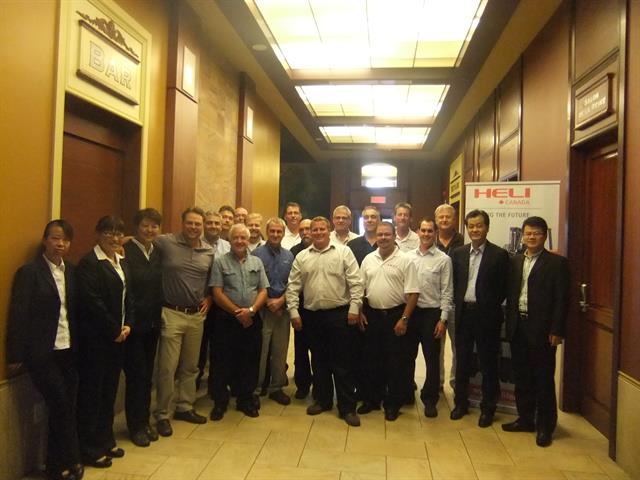 HELI delegation in CANADA