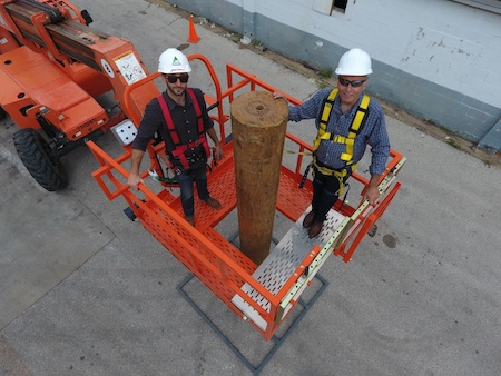 Wrap-around lift demonstrated