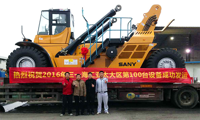 SANY Ships 100th Mobile Port Machine China News Story In 