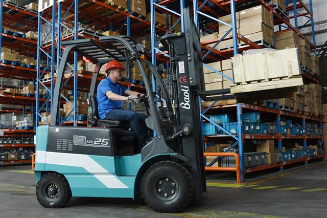 Baoli exhibits reliable forklifts at Logimat