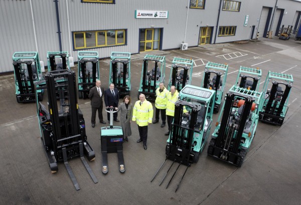 Dairy Crest has ordered over 130 new forklifts from Jofson Ltd and Kin Ltd.