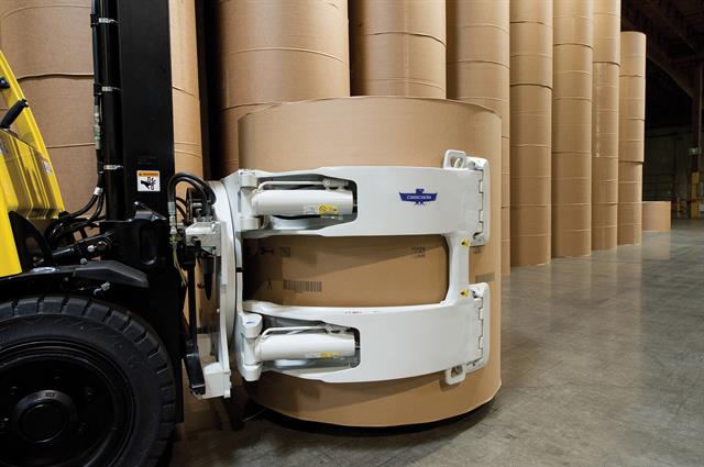 Cascade Corporation's H series paper roll clamp
