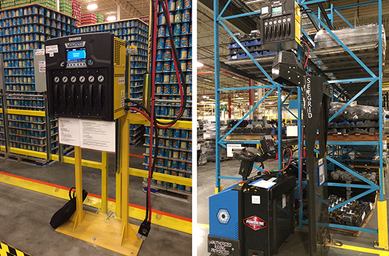 LIFESPEED MOD3's compact size allows for a variety of placements within warehouse operations.