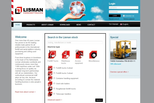 Lisman introduces its new corporate website</br>Ijsselstein, The Netherlands,