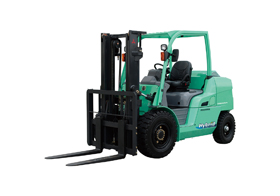 Mitsubishi has launched the GRENDiA EX hybrid forklift.