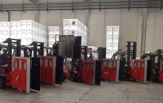 Bolzoni Auramo Carton Clamp fleet