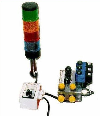 Pressure regulation system with 4 stage pressure valve manual and electronic