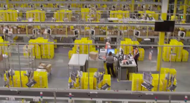 Amazon uses high levels of automation