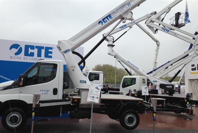 CTE shows new aerial platforms