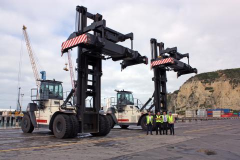 Napier Port's new equipment