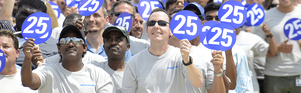 MCFA staff mark their milestone