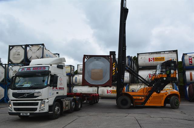 PM Rees has taken delivery of a SANY SDCY-80K6G empty container handler