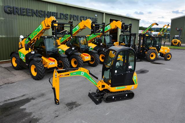 Some of A-Plant's 1,200-unit JCB order