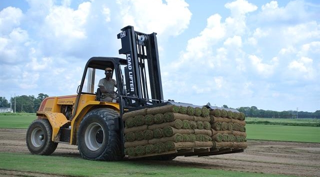 2400 Series, with a special carriage for the Turf Industry