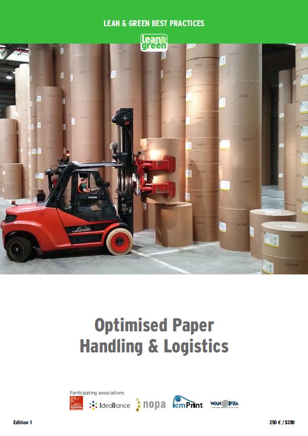 Cover page of the 'Optimised Paper Handling & Logistics' 2017 edition.