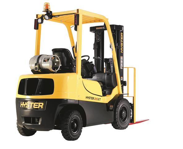 Hyster has added new LPG engines