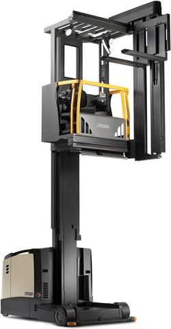 Goscor Lift Truck Company has delivered Botswana's first-ever Crown TSP VNA turret truck to Zebra Hub of Excellence