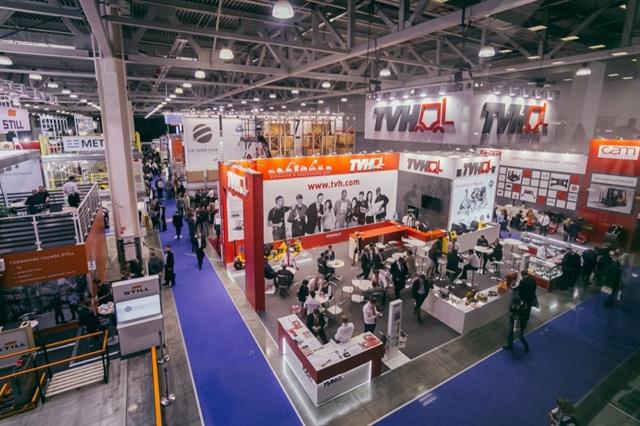 Growth in exhibition space and visitor participation