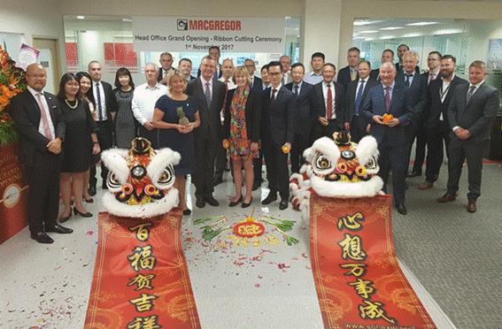 MacGregor's opening ceremony
