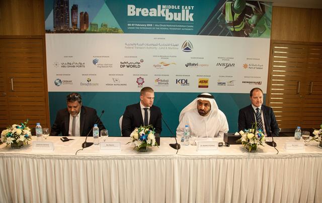 Breakbulk Middle East 2018 -Abu Dhabi, 6-7 February 2018