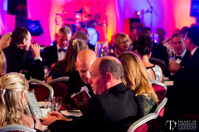 The glamorous Talent in Logistics Awards event