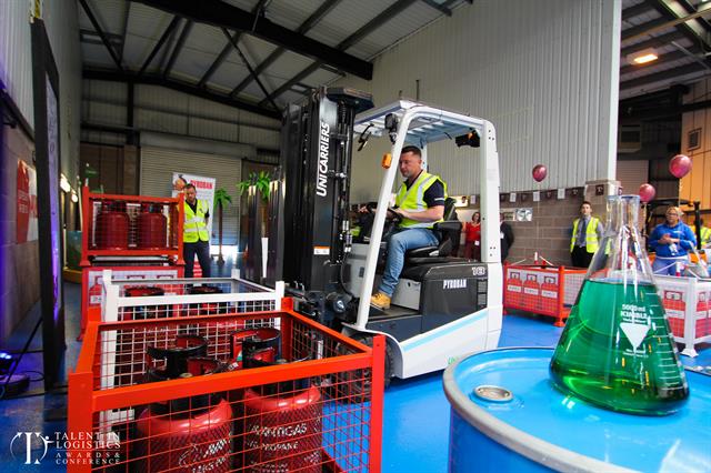 Forklift Operator of the Year at Talent in Logistics