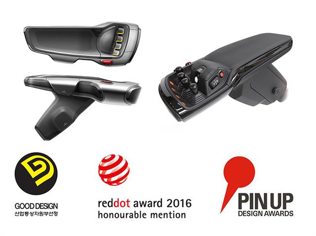 Doosan forklift’s “fingertip” design wins 2017 Good Design Award