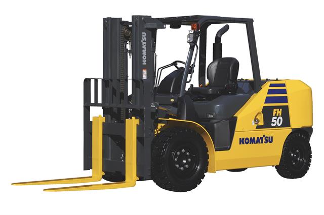Komatsu's new FH-2 Hydrostatic Drive forklift