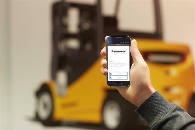 Jungheinrich's Call4Service app