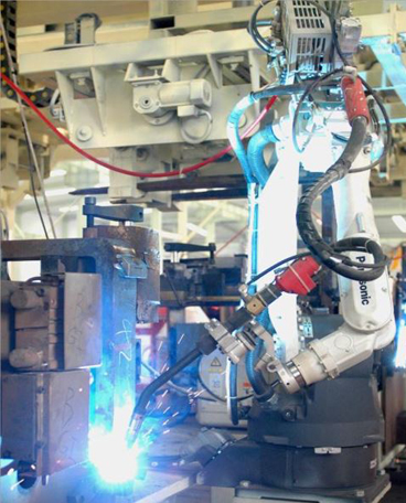 Robot Hook Welding at Bolzoni Hebei