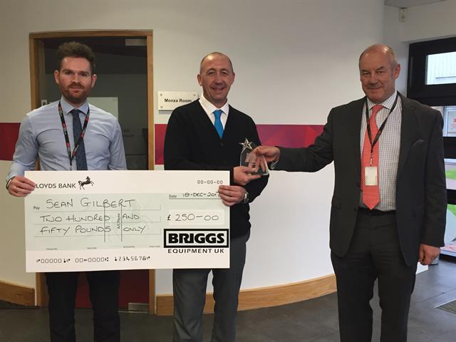 Sean Gilbert is honoured by the FLTA