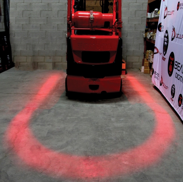 Meet the world's first LED Forklift Arch Safety Light