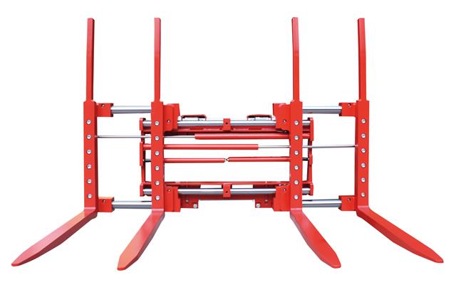 Multi Pallet Handler with Multi Shaft Gide System