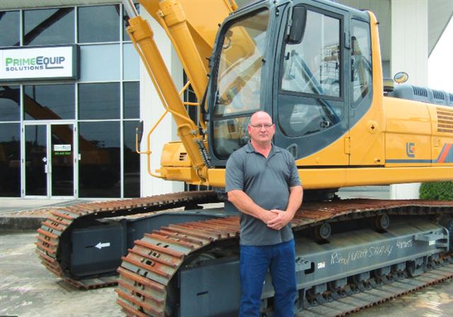 Prime Equip's Charles Cornett in happier times