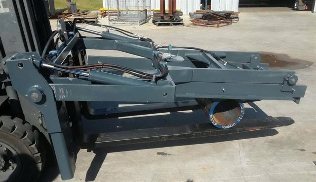 The WPH-PH series clamp is easily scalable, available in class II, III or IV mountings (FEM 2, 3 or 4) for the smaller forklifts.