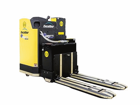 The RP-EX compact footprint allows for a tight turning radius