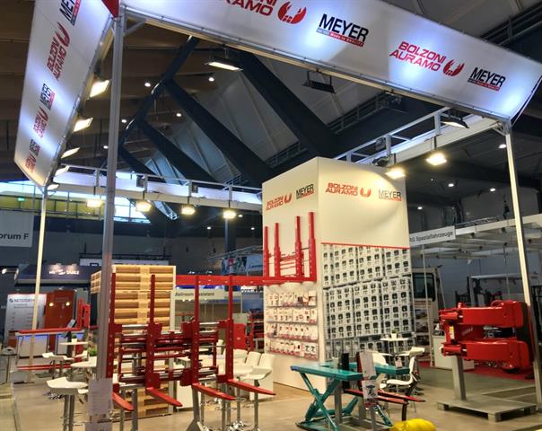 BOLZONI AURAMO and MEYER – Showcase Product Innovation at this week's LogiMAT