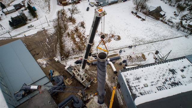 A MOD 70 spreader beam played a key role