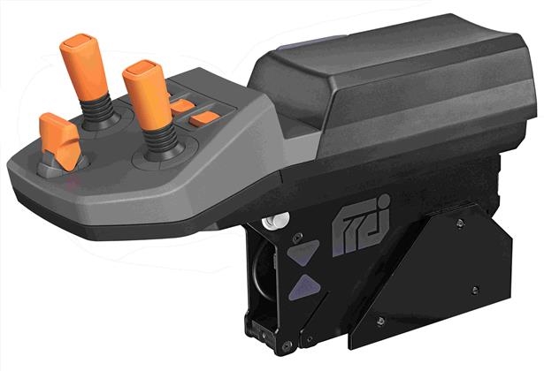 BRAVA JOY Armrest for wide-ranging applications in harsh environments