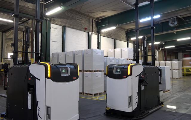 The whole system running from Rocla at Kabel Premium Pulp & Paper is approved by safety authority.