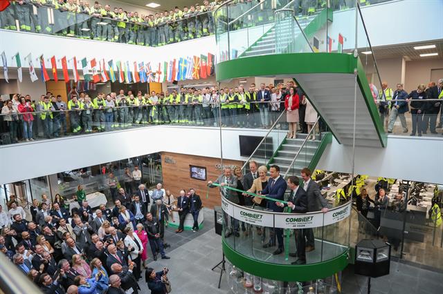 Combilift's official factory opening ceremony
