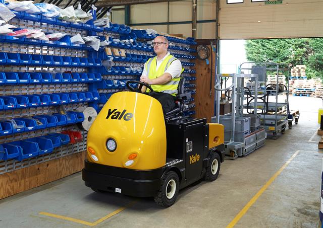 Yale's new tow truck