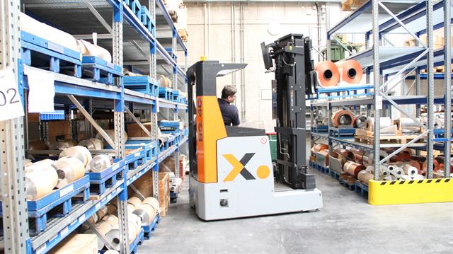 The SQ series is also available with multidirectional steering, which enables smaller turning circles.