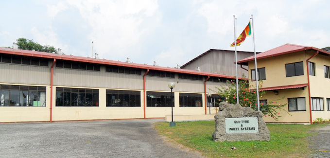 One of SUN-TWS's production plants in Sri Lanka