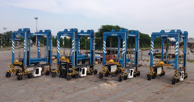Mobicon recently delivered four sraddle carriers to Malaysia